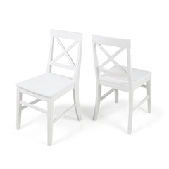 Plethora Dining Chair With X-Shaped Back (Set of 2)
