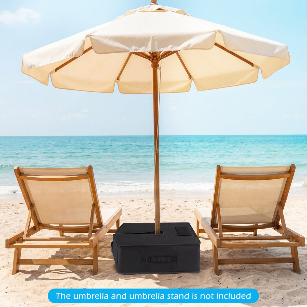 90 LBS Sand-fillable Umbrella Base Weight