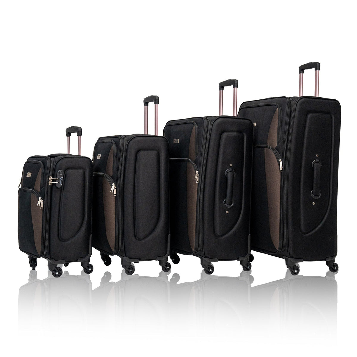 Black 4-Piece Luggage Set – 20”24”28”32”