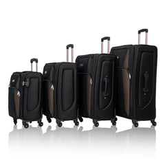 Black 4-Piece Luggage Set – 20”24”28”32”