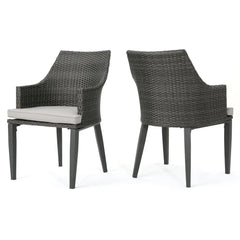 Hillhurst Outdoor Chair Set of 2 with Weather Resistant Cushions