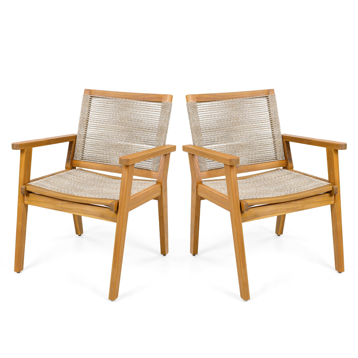 Outdoor Dining Chairs Set of 2