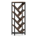 9-Tier Freestanding Bookcase for Hardcover Books