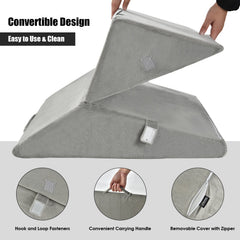 Adjustable Memory Foam Reading Sleep Back Support Pillow