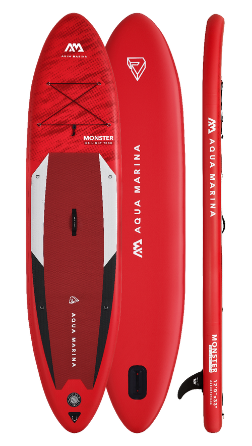 Aqua Marina MONSTER 12'0" Inflatable Paddle Board All-Around SUP