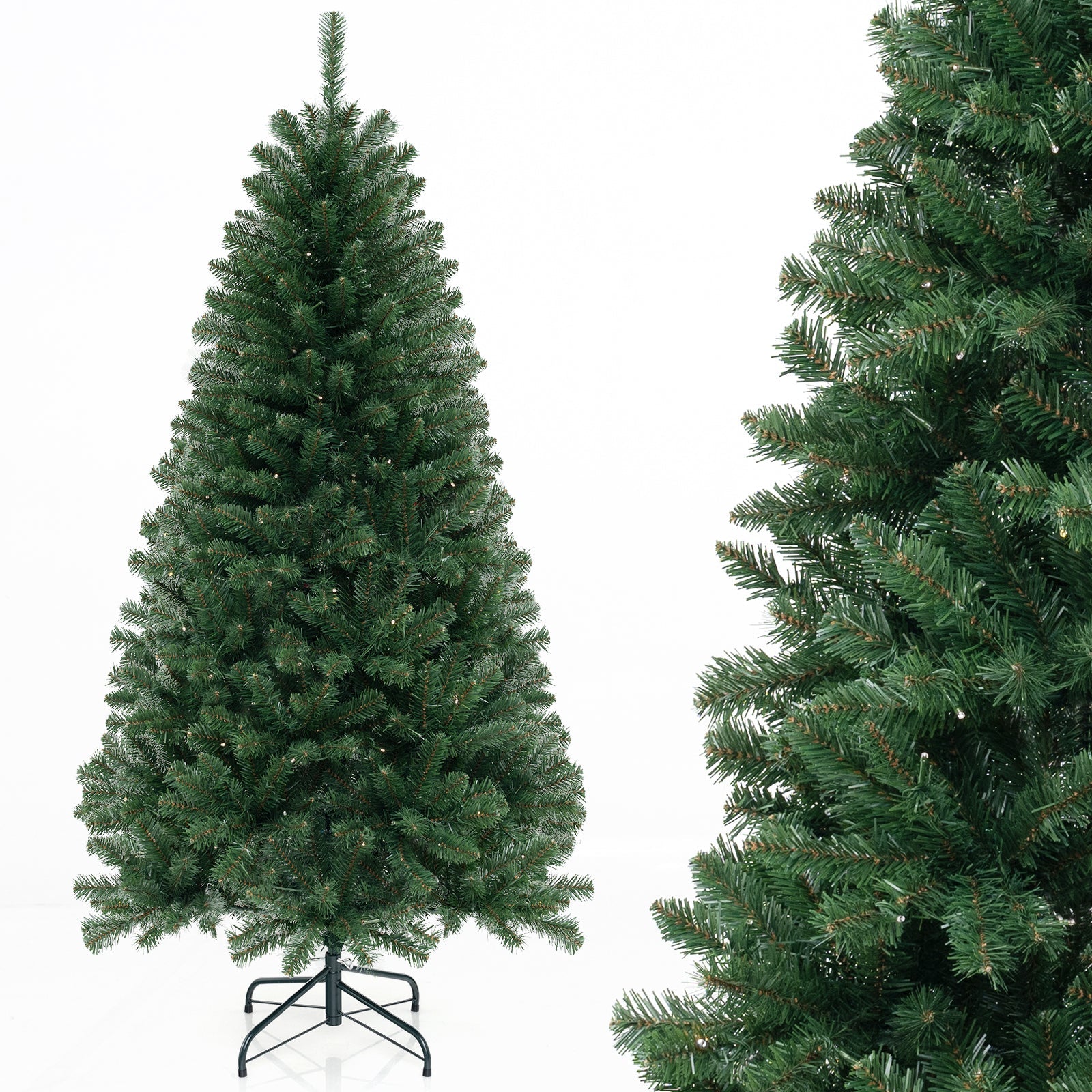 Pre-Lit Artificial Christmas Tree with LED Lights