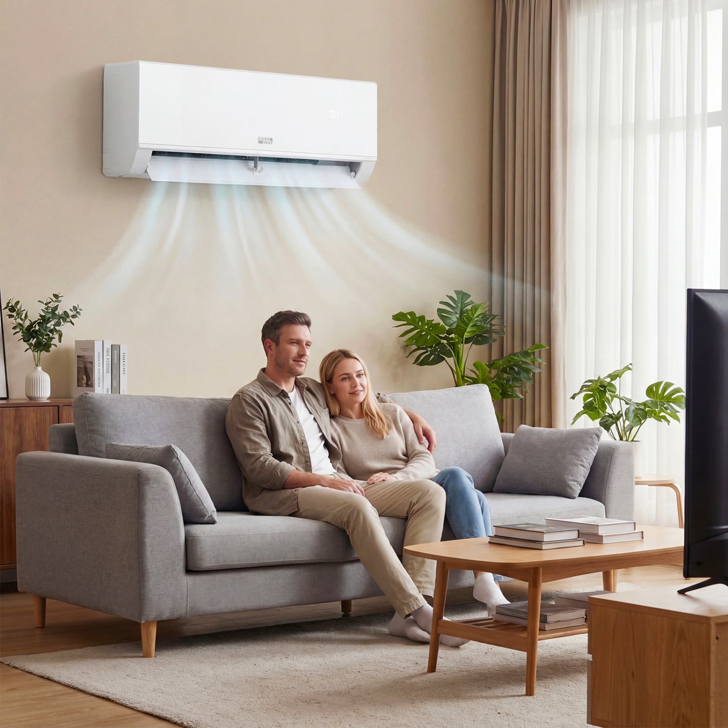 Blast Pro Series 9000 BTU 20 SEER2 115V Wifi Enabled Mini Split Air Conditioner and Heater