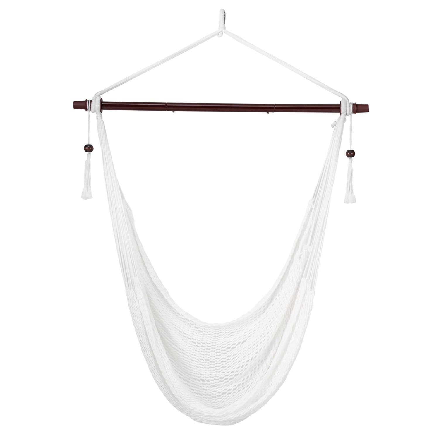 Caribbean Hammock Chair with Metal Spreader Bar - Beige