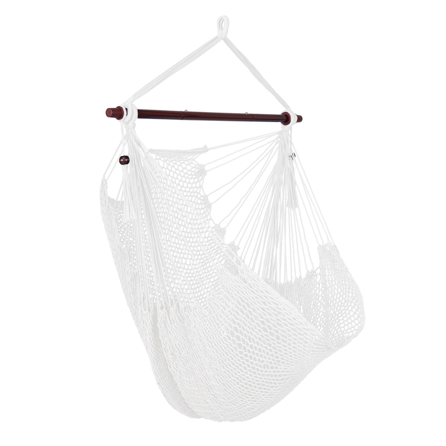 Caribbean Hammock Chair with Metal Spreader Bar - Beige