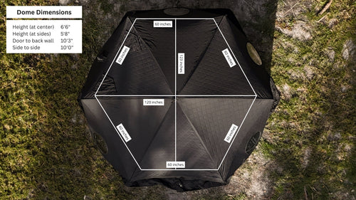 Dome Sauna Tent (8-person; tent only)