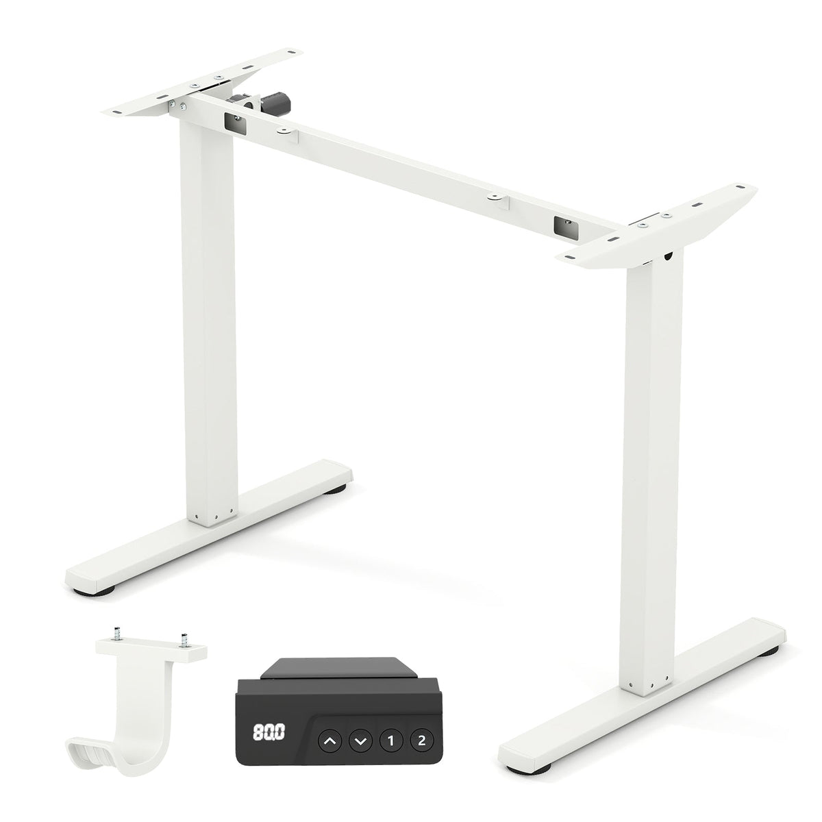 Electric Standing Desk Frame Height Adjustable Computer Desk Base with LED Display