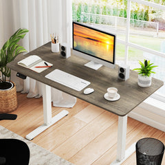 Electric Standing Desk with LED Display and 2 Memory Height Settings