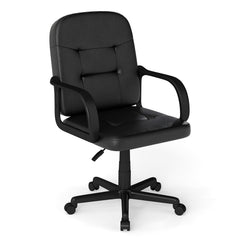 Ergonomic Office Chair with 360-degree Wheels