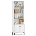 Giantex Bookshelf with Doors and 2 Anti-Tipping Kits for Home Office