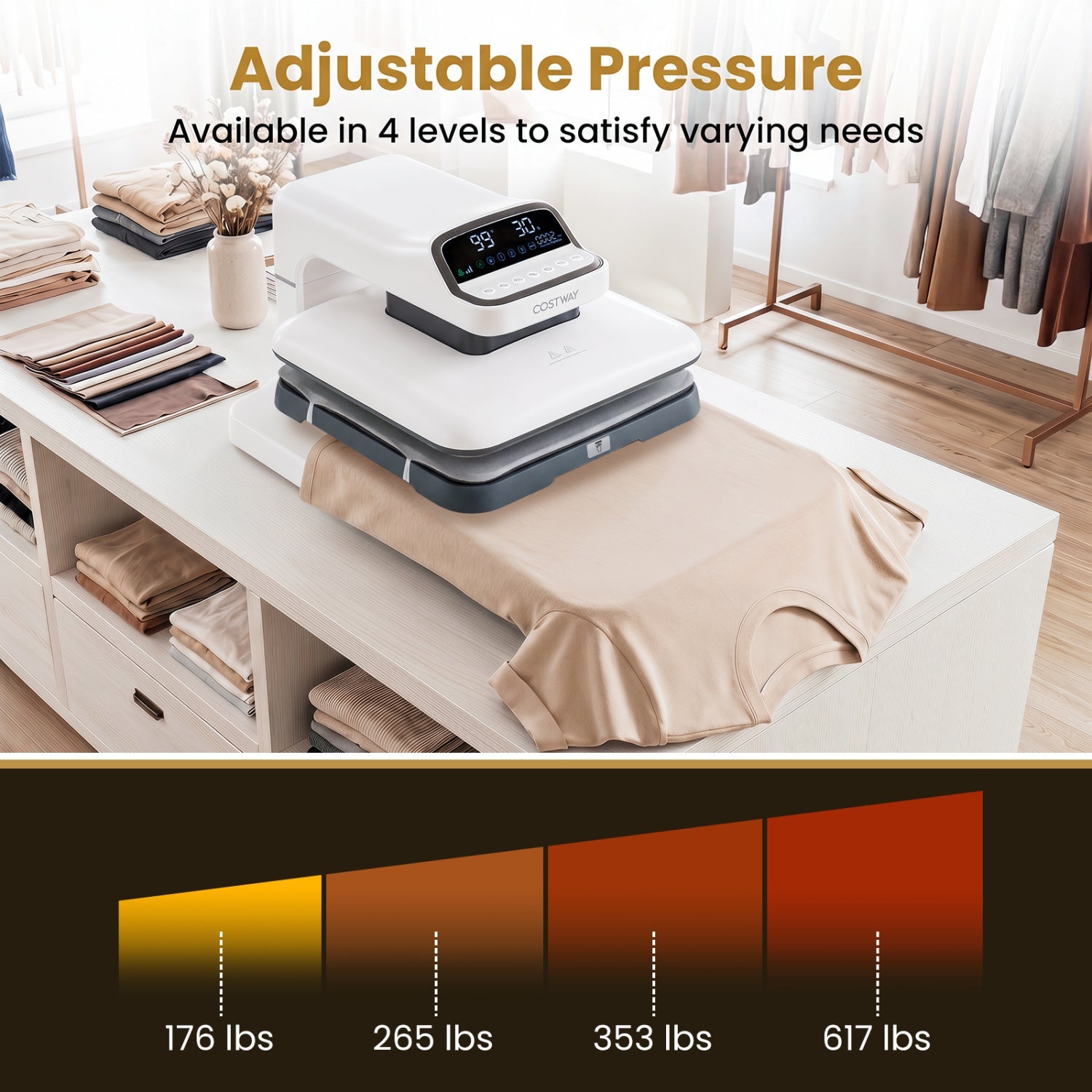15x15 Auto Release Heat Press Machine 1500W