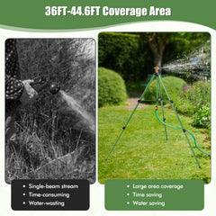 Impact Sprinkler on Tripod Base Set of 2 with 360 Degree Rotation