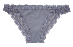 Mesh Bikini with Lace Trim at the Waist and Leg, XS-2X