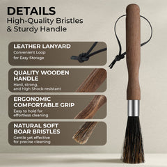 Coffee Cleaning Brush (8"), KFCB02