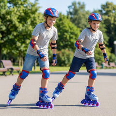 Kids Inline Skates with Light Up Wheels for Beginners Ages 9-14