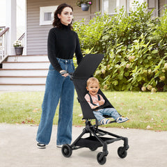 Lightweight Airplane-Ready Stroller with All-Terrain Wheels