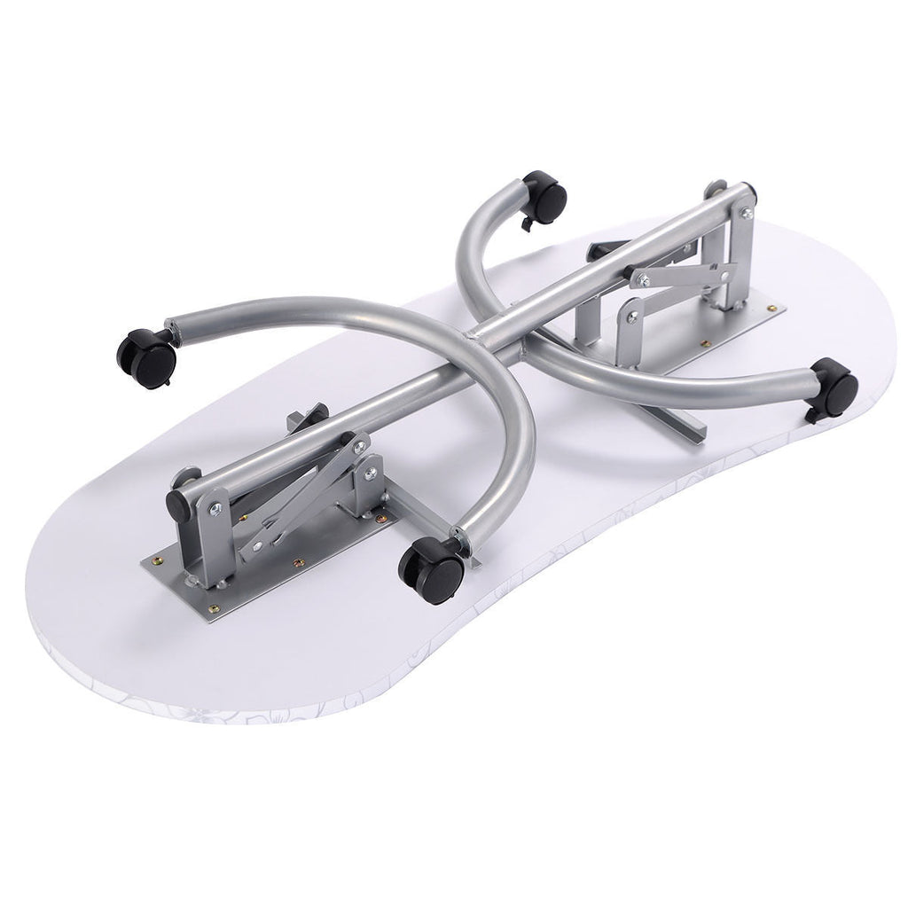 Foldable Manicure Table with Drawer and Wrist Cushion