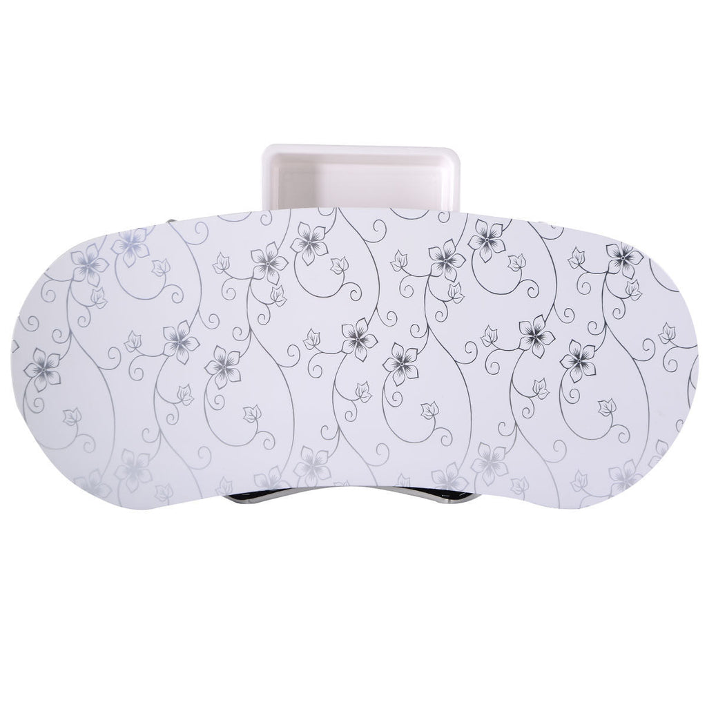 Foldable Manicure Table with Drawer and Wrist Cushion