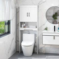 Over Toilet Space Saver Bathroom Organizer with Storage Cabinet