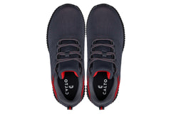 CALTO - Q218 - 2.8 Inches Taller (Grey/Red) - Ultra Lightweight