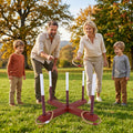 Ring Toss Game Set with 6 Rope Rings and Storage Bag