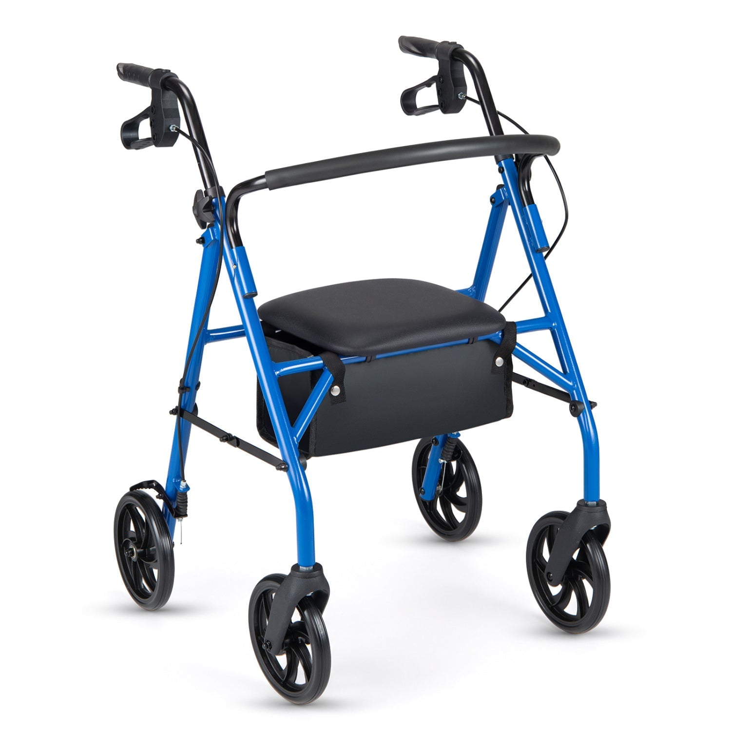 Rollator Walker with Seat and Height Adjustable Handles