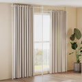 Room Divider Curtain Rod with Adjustable Floor to Ceiling Tension Rod (Curtains Not Included)