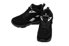 CALTO - S33594 - 4 Inches Taller (Black/Grey) - Sneakers