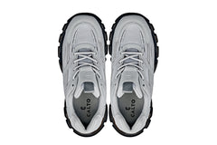 CALTO - S5281 - 2.6 Inches Taller (Cement/Translucent Onyx Sole) - Chunky Sole Sporty Sneakers