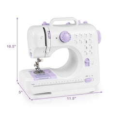 Sewing Machine for Beginners Mini Sewing Machine with 12 Built-in Stitches