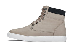 CALTO - T53122 - 2.6 Inches Taller (Taupe) - High top sneak-boot