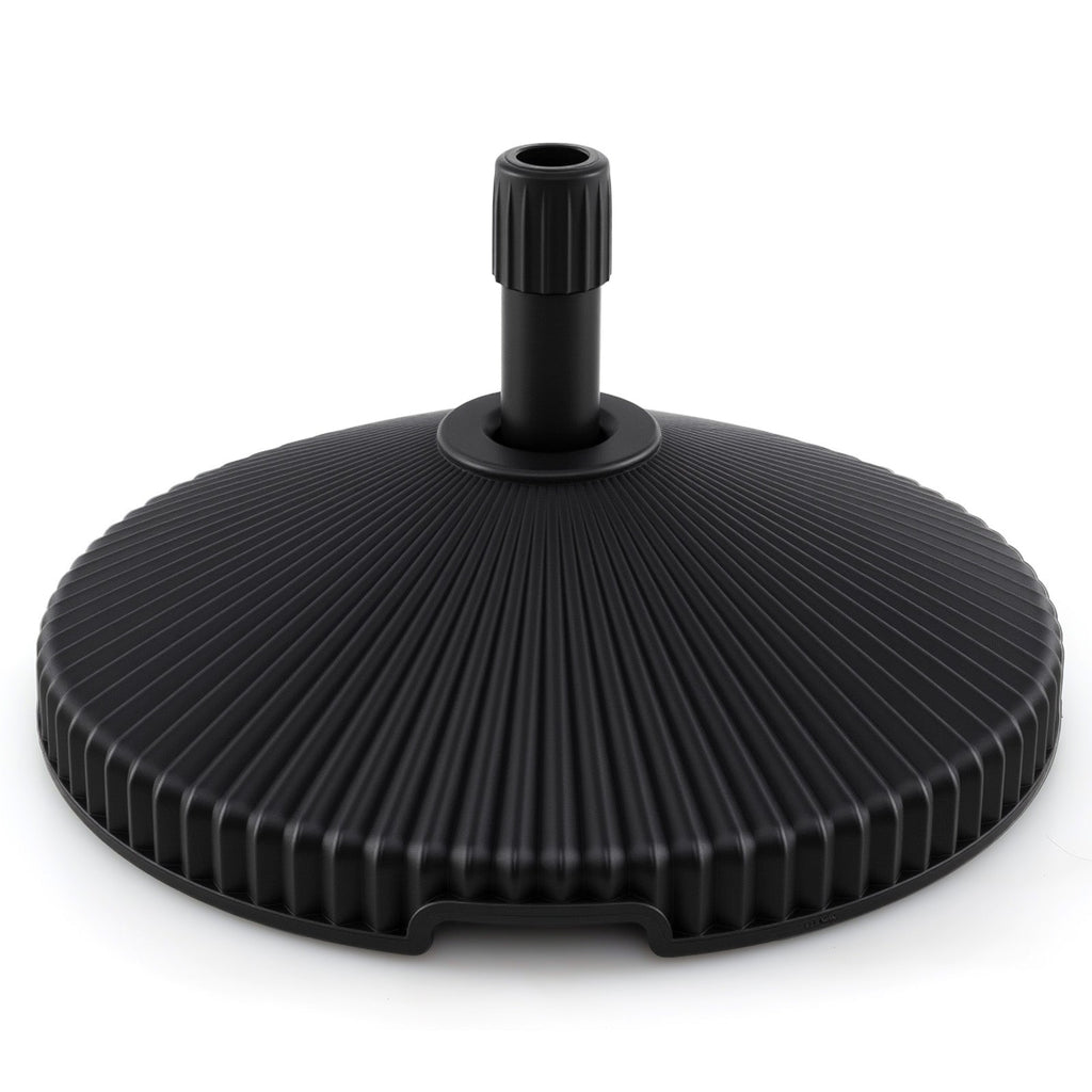 Outdoor Umbrella Base with Shell Texture - Water & Sand Fill