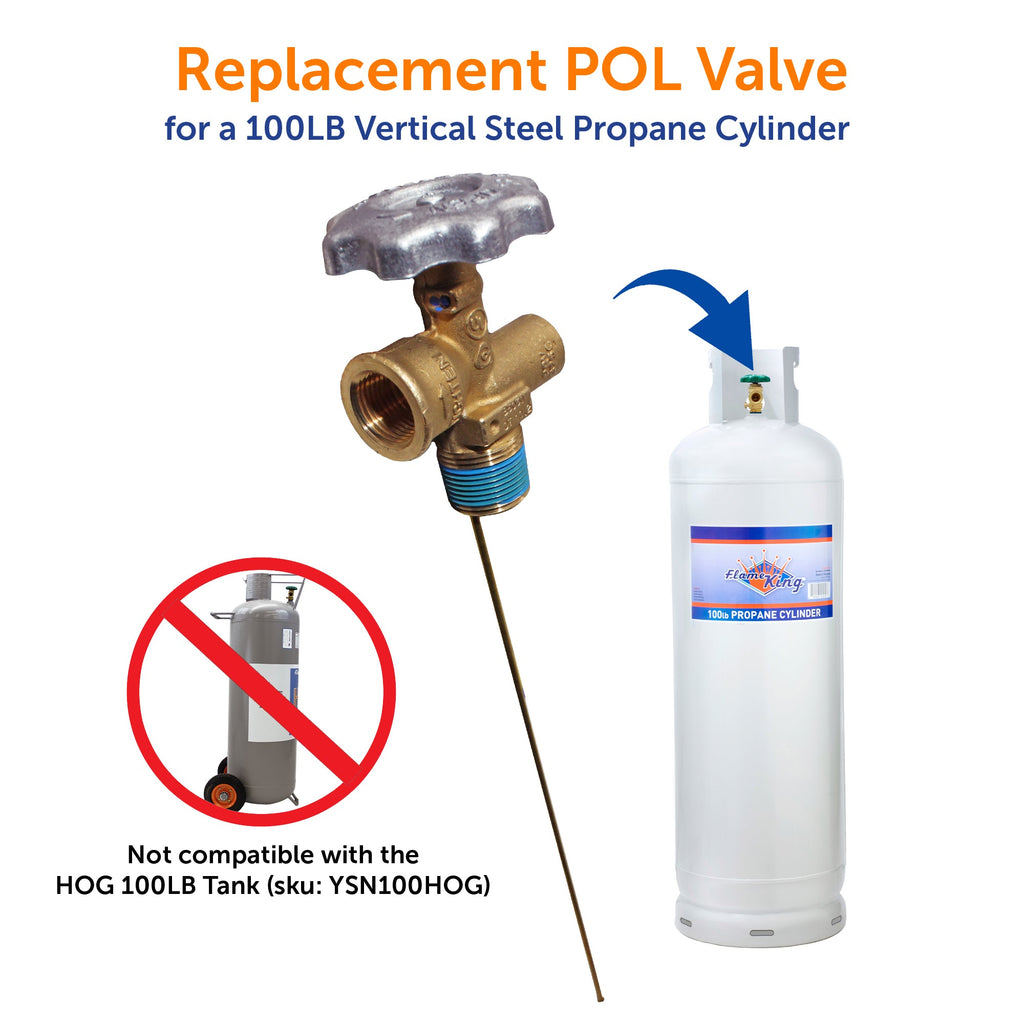 Flame King 100lb POL Valve