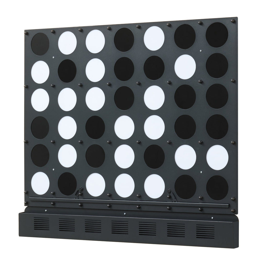 Wall-Mounted Jumbo 4-in-a-Row Game with Acrylic Discs