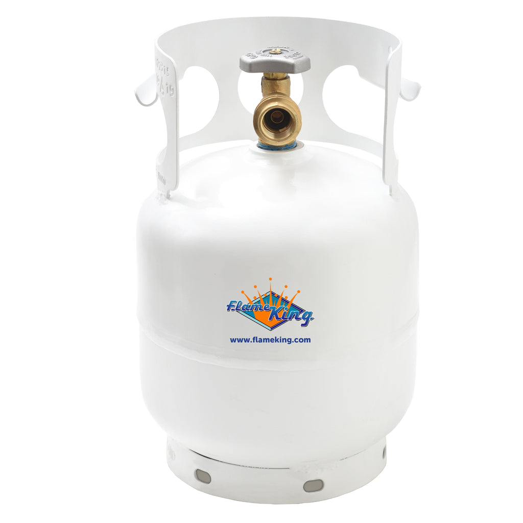 Flame King 5lb Propane Tank LP Cylinder with OPD