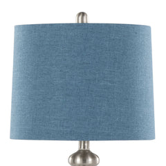 Ashland 27" Contemporary Metal Table Lamp Set of 2