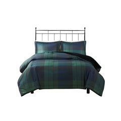 Full/Queen Faux Wool to Faux Fur Down Alternative Comforter Set