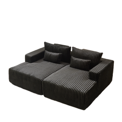 87' Oversized Sectional Lounge Chaise
