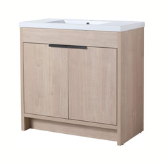 Alora 36-Inch Freestanding Bathroom Vanity With White Resin Sink (SAK92710)