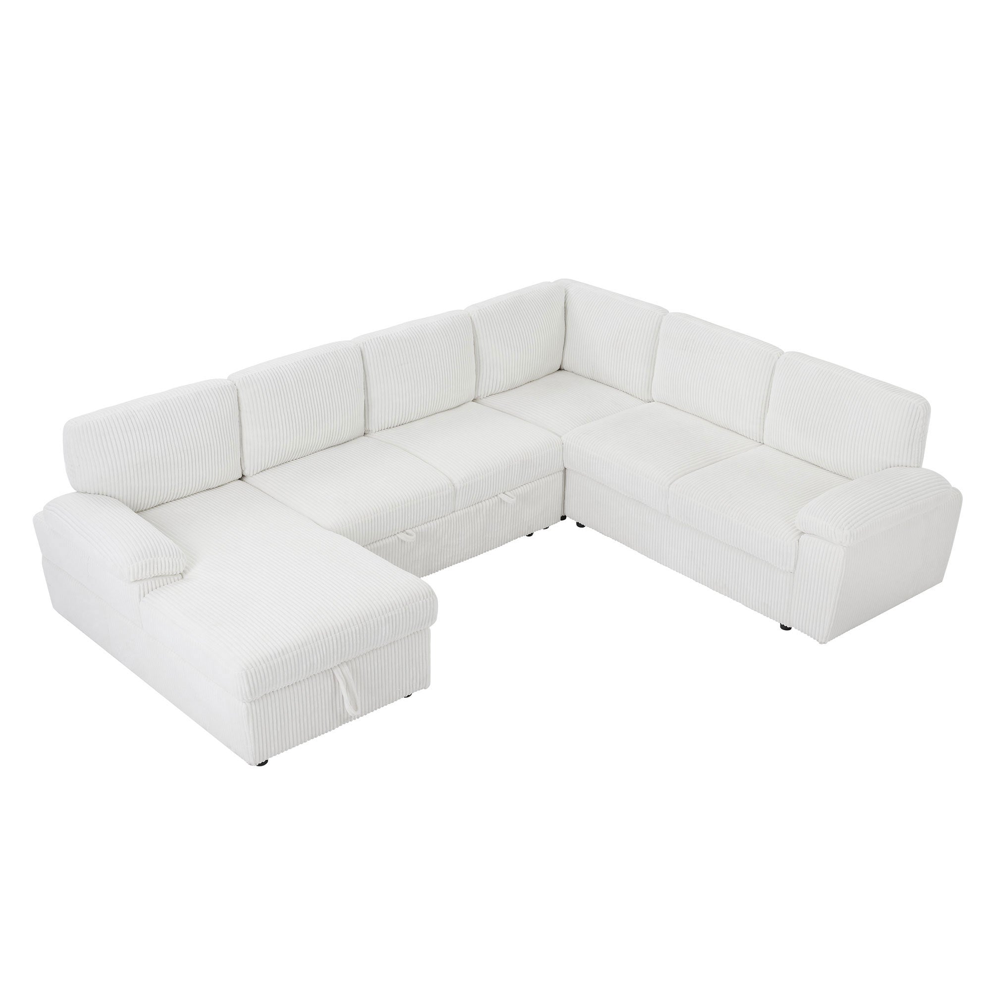 oversized modular sofa with storage