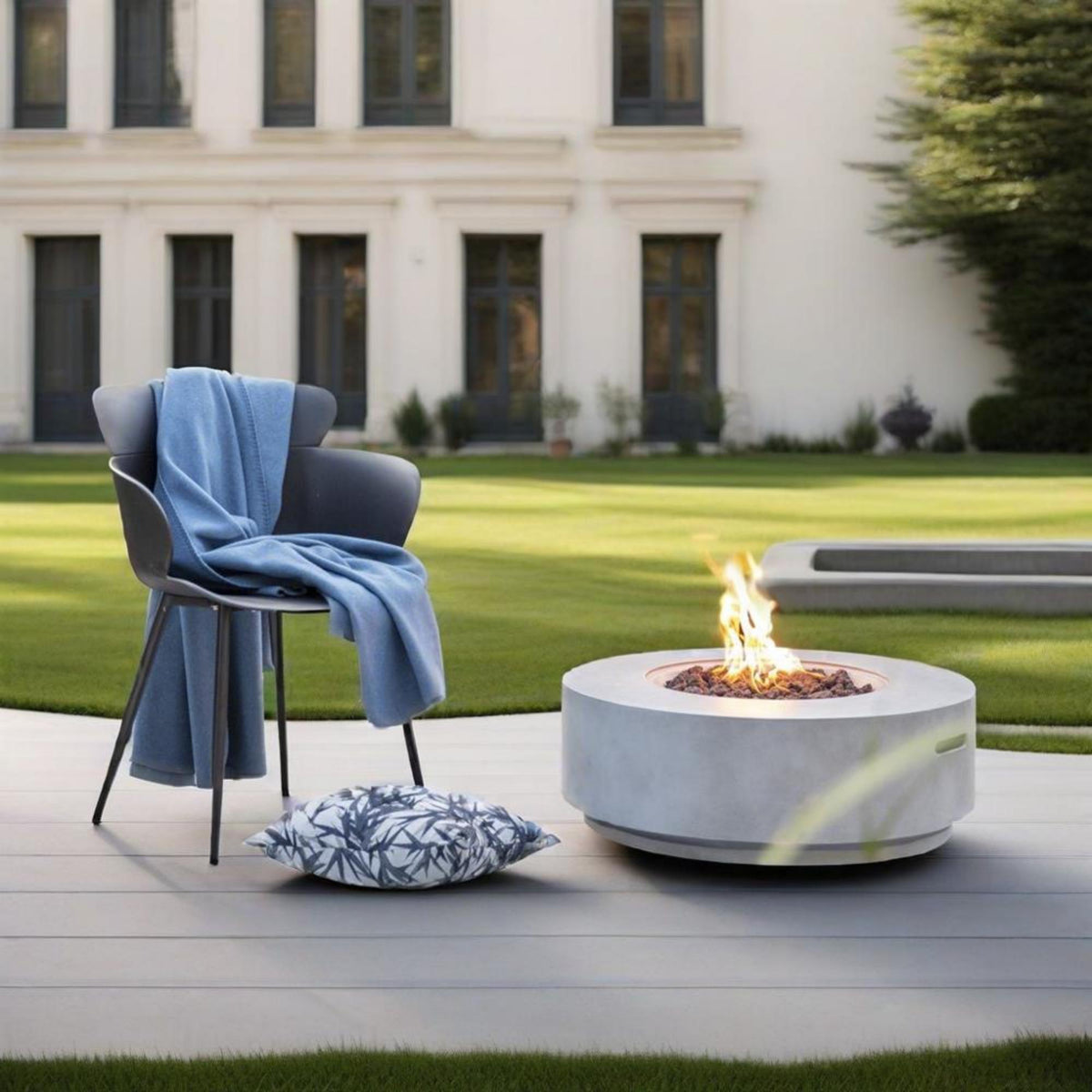 30" Propane Gas Fire Pit Table