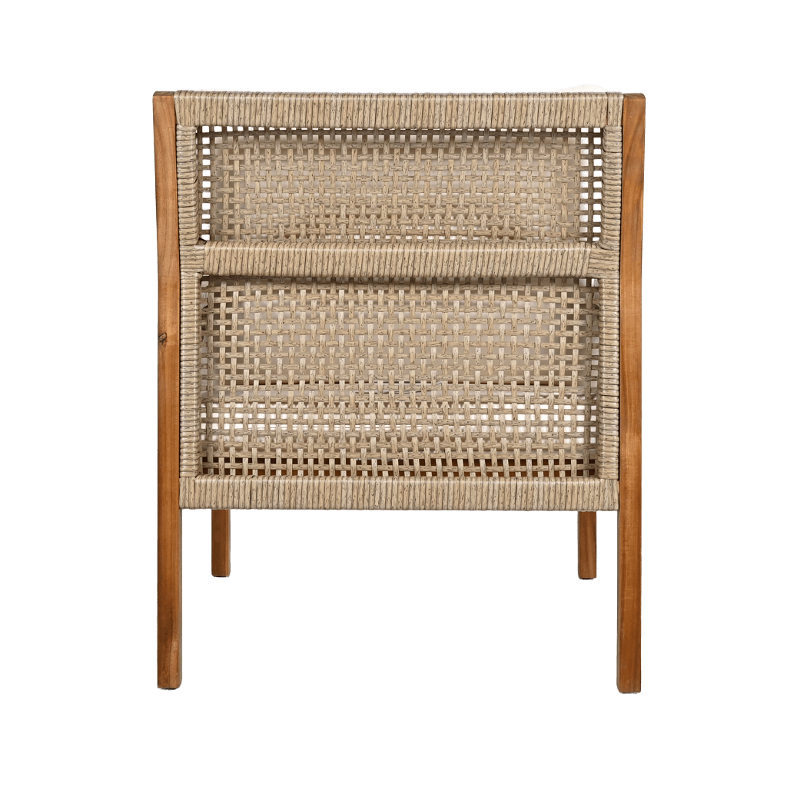Acacia Wood Patio Furniture Club Chair