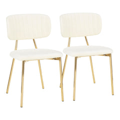 Bouton Contemporary/Glam Chair - Set of 2