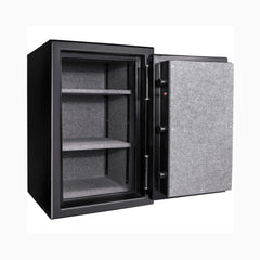 Barska 4.39 CF Heavy-Duty Steel Fireproof Safe Vault With Digital Keypad (SAK51786)