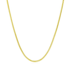 14k Yellow Gold Franco Chain 1.2mm