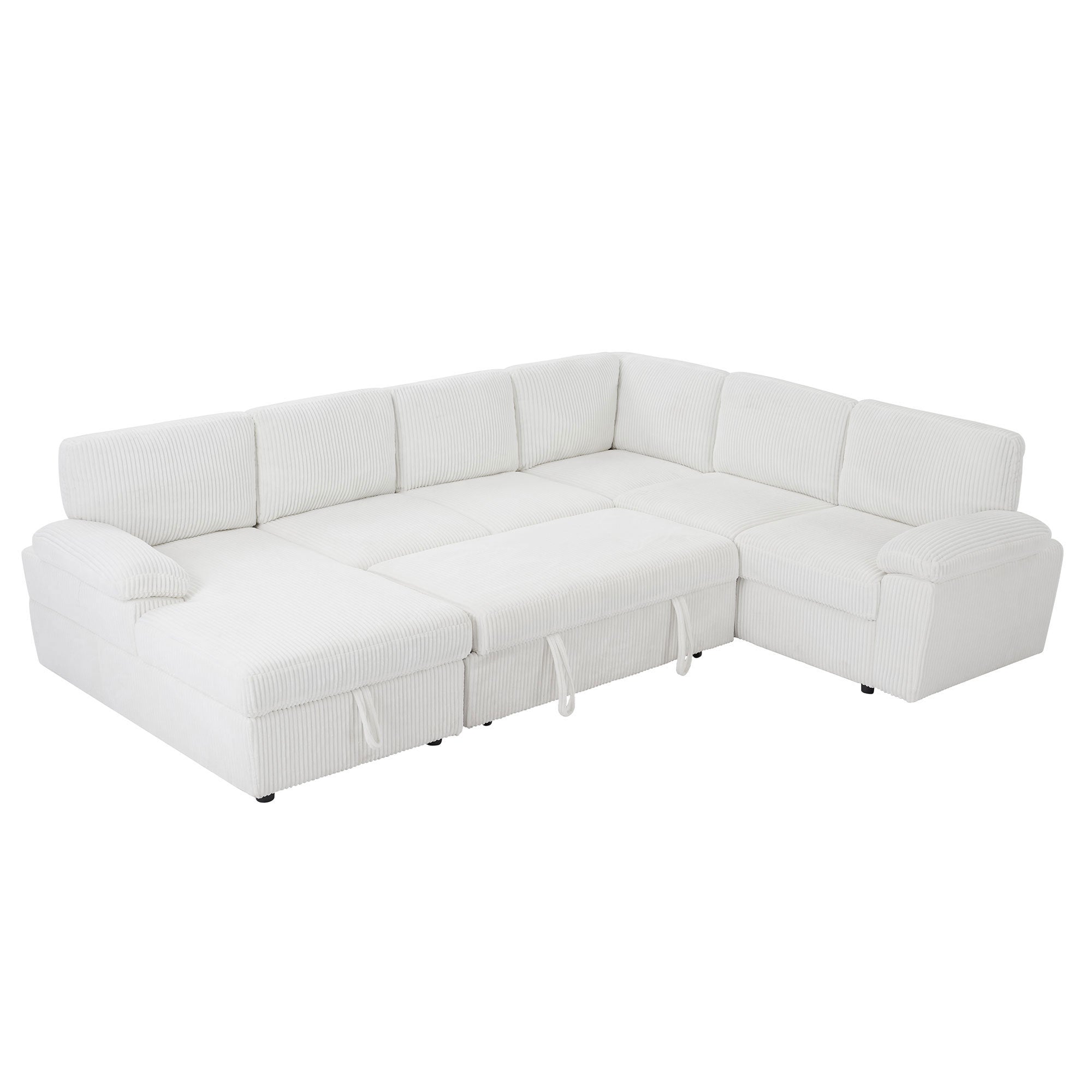 oversized modular sofa with storage